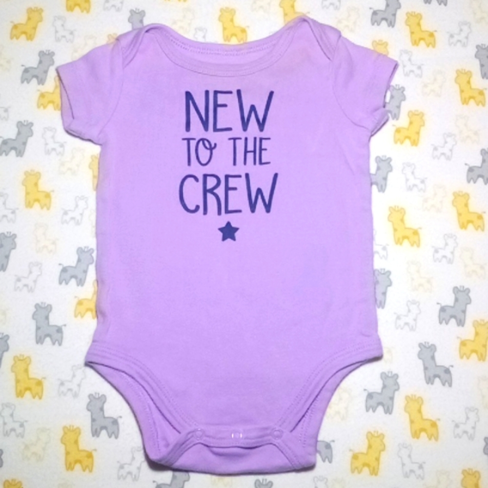 5/$15 Messy New To The Crew Jumper
